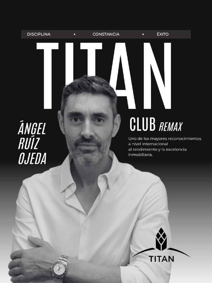 Este año he recibido el Titan Club de RE/MAX, uno de los reconocimientos más altos dentro de la red internacional.
Pero hay algo que lo hace todavía más especial:
es la primera vez en la historia de RE/MAX España que este premio se concede a un agente de forma individual.
Hasta ahora, el Titan Club se había alcanzado únicamente como Titan Club Team, es decir, como resultado del trabajo conjunto de un equipo.
En este caso, el reconocimiento es individual, fruto de un año de constancia, disciplina y resultados sostenidos en el tiempo.
No es un premio a un cierre puntual ni a un buen momento.
Es el reflejo de un trabajo diario, de muchas decisiones bien tomadas y, sobre todo, de la confianza de cada cliente que ha formado parte del camino.
Gracias a quienes habéis confiado, recomendado y acompañado.
Seguimos, con la misma exigencia y aún más ilusión.
—
Ángel Ruiz Ojeda
Agente inmobiliario RE/MAX España
#TitanClub #TitanClubIndividual #REMAXEspaña #ExcelenciaInmobiliaria #ResultadosReales #Constancia #Disciplina #MarcaPersonal #AgenteInmobiliario